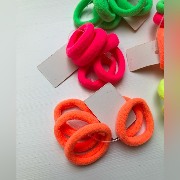 New Bright Neon Comfort Ponytail Braid Bands - Picture 4 of 4
